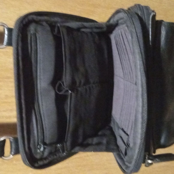 Vintage Fossil Beautiful Quality Leather Organizer Bag - Picture 8 of 13